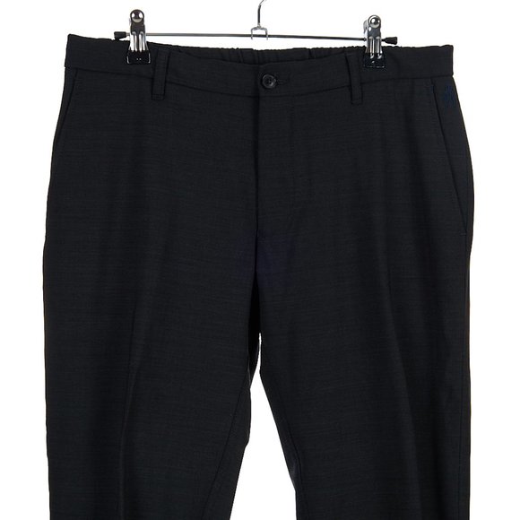 SEAGALE Gray Trouser Wool Blend Pant Men's Large - Picture 2 of 8